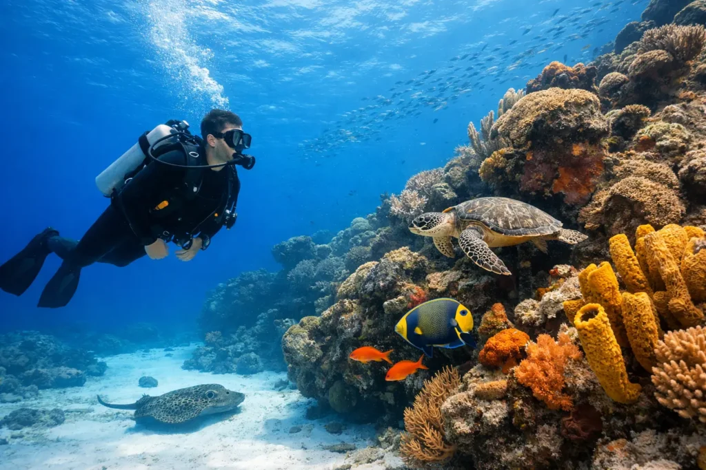 Buceo en arrecifes de Cozumel: qué esperar