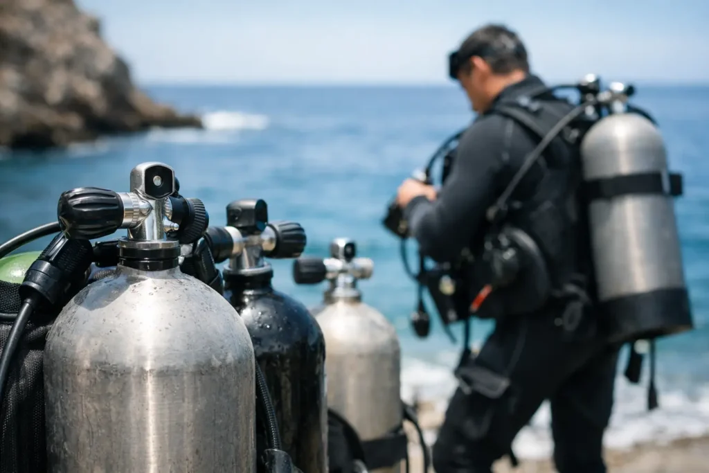 Guía de gases para buceo sin errores