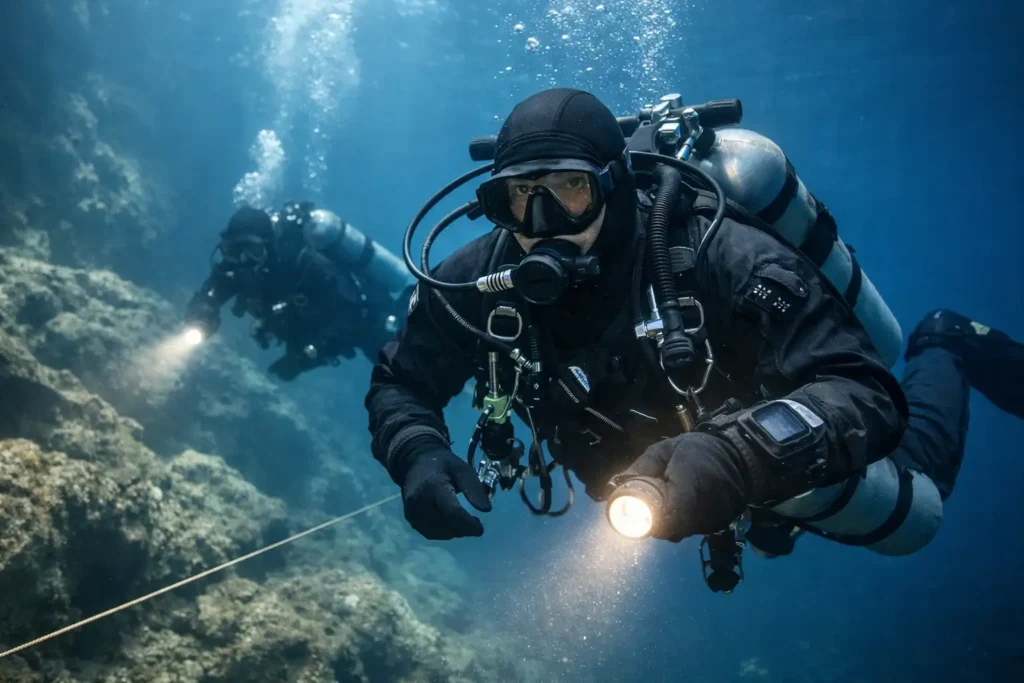 Buceo técnico: qué exige y qué ofrece