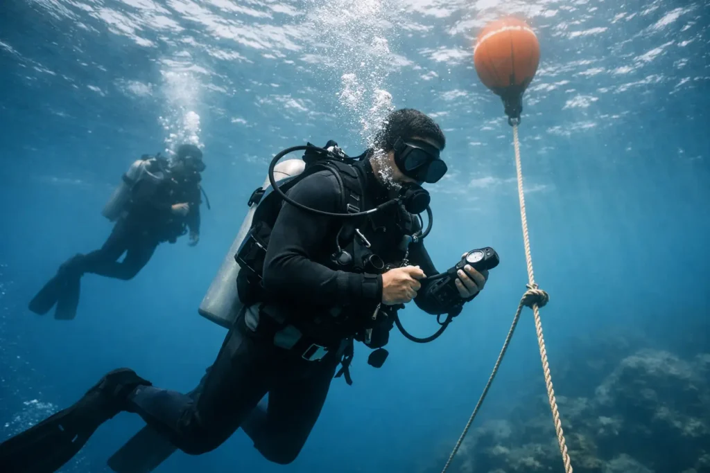 Descompresión de buceo sin errores comunes