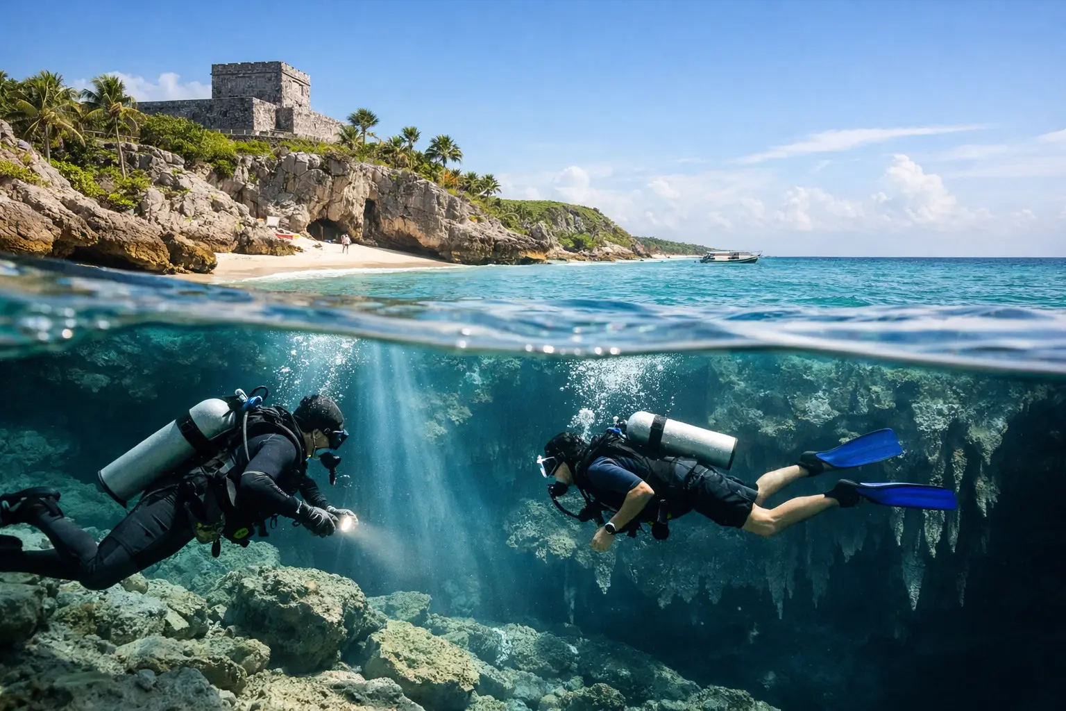 Diving packages Tulum: cuál elegir bien
