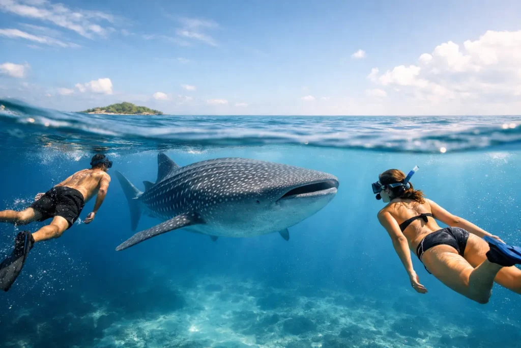 Whale Shark Adventure sin multitudes en México