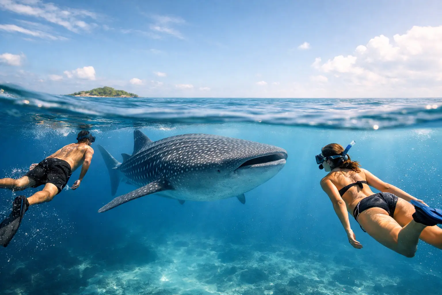 Whale Shark Adventure sin multitudes en México