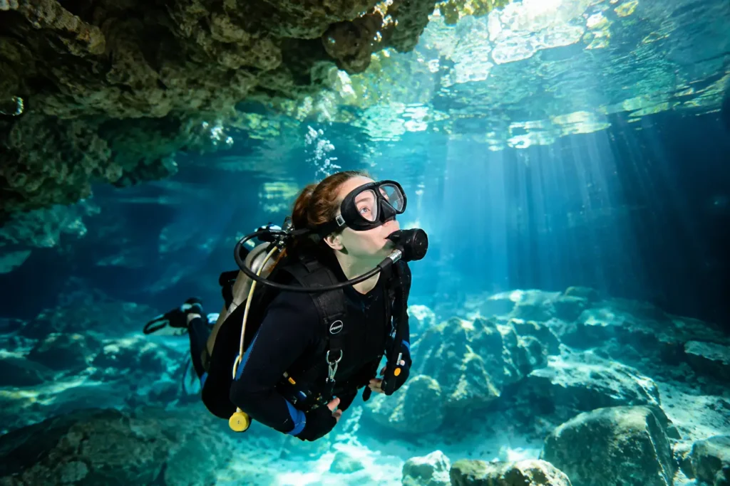 Buceo en cenotes para principiantes: ¿es seguro?