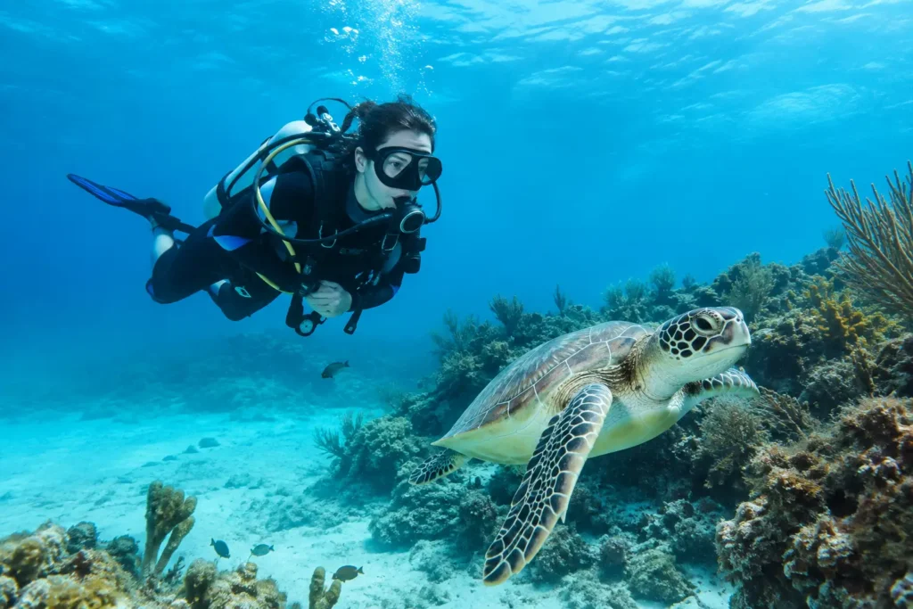 Buceo en Playa del Carmen sin multitudes