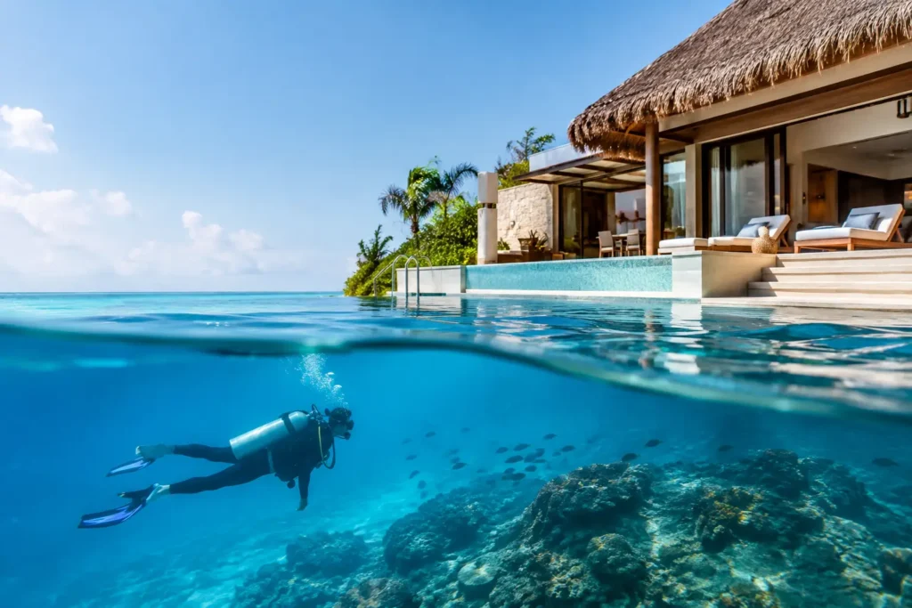 Villas de lujo en Riviera Maya para buceo privado