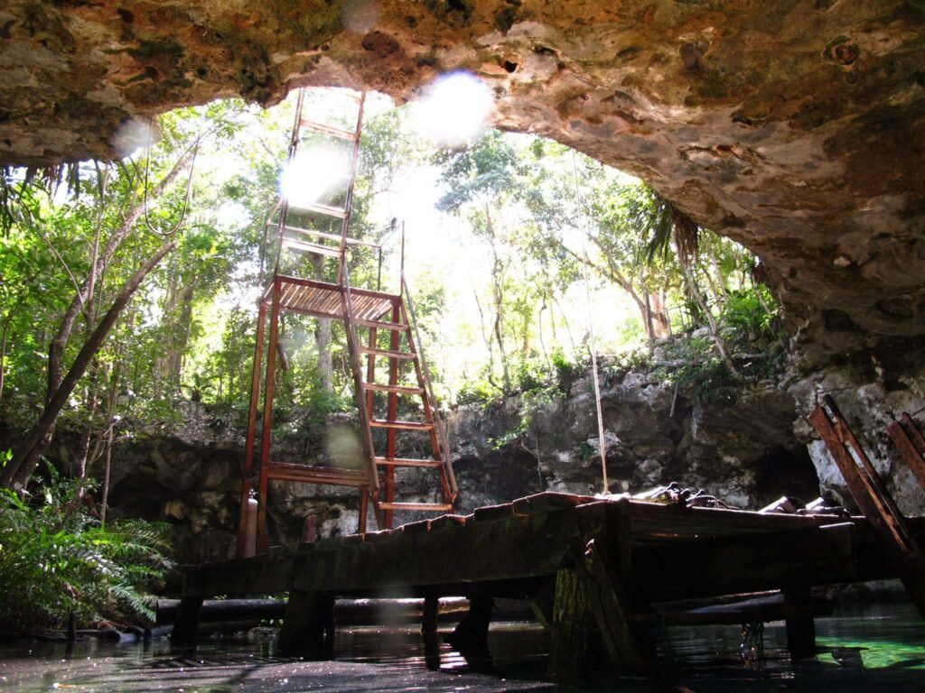 scuba diving, cenote dream gate